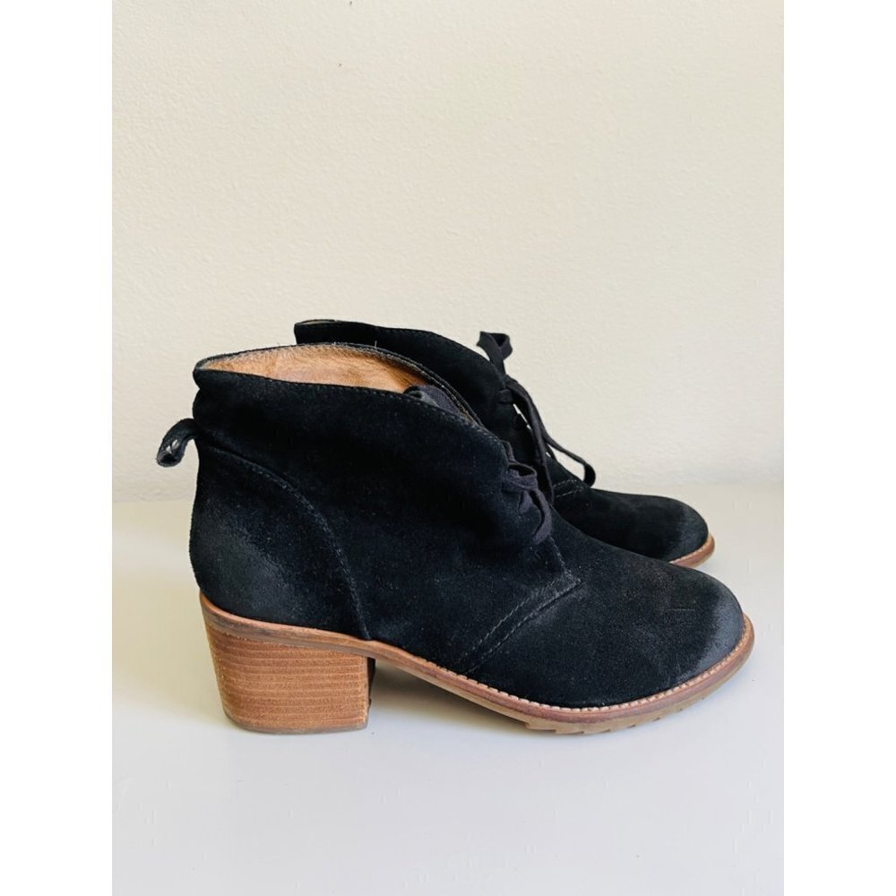 Biala Suede Lace up booties
